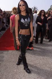 Aaliyah aaliyah aaliyah costume hipster outfits mode outfits. Aaliyah S Best Outfits Popsugar Fashion