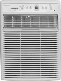 Whether you want to maintain the temperature in a certain room or cool down fast, this offering from frigidaire has you covered. Frigidaire Ffrs0822s1 8 000 Btu Room Air Conditioner With 263 Cfm 3 Fan Speeds Effortless Temperature Control 24 Hour Timer Energy Saver Mode Effortless Restart Clean Filter Alert Spacewise Adjustable Side Panels And Remote Control