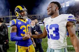 12 January 2019 Dallas Cowboys During Nfc Divisional Playoff Game Against The Los Angeles Rams At Los Angeles Memorial Coliseum Dallas Cowboys Dallas Cowboys