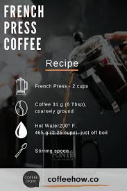 How To French Press Step By Step Brew Guide Recipe In 2020 French Press Coffee Recipe French Press Coffee Coffee Brewing