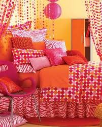 Funky Pink Bedrooms Bedroom Orange Pink Bedrooms Bed Linen Sets