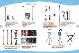 Hot Item Multi Color Aluminium Walking Cane