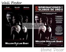Million dollar baby is a film directed by clint eastwood with clint eastwood, hilary swank, morgan freeman, anthony mackie. Million Dollar Baby Movie Home Decorative Painting White Kraft Paper Poster 42x30cm Painting Calligraphy Aliexpress