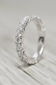 French Pave Eternity Band 3 0mm 1 70ct In White Pave Diamond Wedding Bands Womens Wedding Bands Diamond Wedding Bands