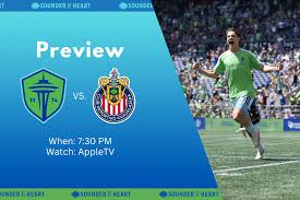Sounders vs. Chivas, livestream: Kickoff, lineups, updates