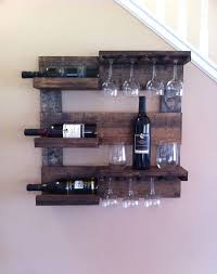 Sorbus wine rack bar organizer kitchen wall mount holder (holds 9 bottles). Wine Rack Rustic Wine Rack Reclaimed Wood Wall Wine Rack Wine Display Wine Glass Holder Wine Holder Estanteria Para Vinos Mueble Para Vino Estantes De Vino