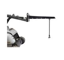 36" Mini Skid Steer Lifting Jib Attachment - LJ36 With 2" Receiver Hitch