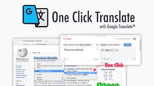 Get your free website translation widget. One Click Translate Microsoft Edge Addons