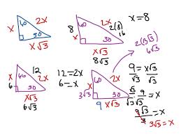 They are special because of special relationships among the triangle legs that allow one to easily arrive at. 30 60 90 Math Geometry Triangles Right Triangles Showme