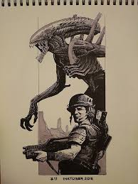Pin By Mathew Lawson On Xenomorph Alien Art Alien Artwork Epic Art