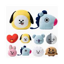 Im rahmen des bts festa 2017, veröffentlichte er mit bandkollegen jin und jungkook eine version von so far away (ursprünglich mit sängerin suran auf seinem . Bt21 Bts Tata Shooky Rj Plush Toys Suga Cooky Pillow Doll Sofa Cushion Xmas Gift On Onbuy