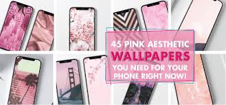 Free pink & girly luxury iphone wallpapers. 45 Pink Aesthetic Wallpaper Backgrounds You Need For Your Phone Right Now