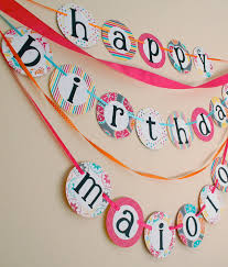 Birthday Banner Ideas With Pictures Custom Happy Birthday Banner With Namehot By Partychicboutique Personalized Happy Birthday Banner Happy Birthday Banners Birthday Banner