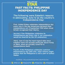 Magellan, rizal, and philippine independence by david johnson and shmuel ross b.c. The Philippine Star On Twitter True Or False Independence Day In The Philippines Used To Be Celebrated Every July 4