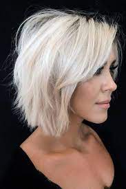 Fine Hair Hairstyles Perfect Short Bobhairstylesforfinehair In 2020 Medium Hair Styles Haircuts For Fine Hair Short Hair With Layers