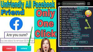 A lot of free fire players. How To Unfriend All Facebook Friend In One Click 2020 Allfriend Unfriend One Click Tamoo Creation Youtube