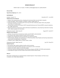 Resume sample from professional resume writing company. Quality Assurance Inspector Resume Examples And Tips Zippia