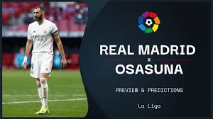 Follow live text updates from the final day of the la liga season. Real Madrid Vs Osasuna Live Stream How To Watch La Liga Online