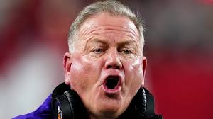 Video: Enraged Brian Kelly pounds fist