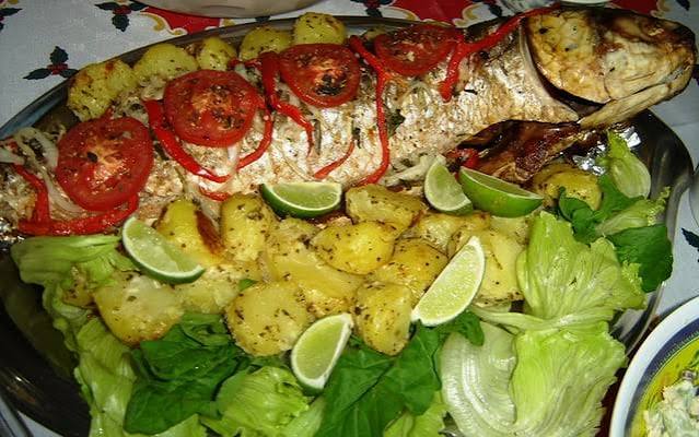 Roasted Mullet