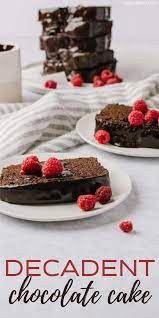 Chocolate Yogurt Cake With Chocolate Glaze Baked Bree Recipe Baking With Yogurt Chocolate Candy Recipes Decadent Chocolate Cake