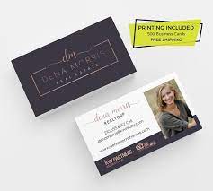 Once you have 500 coins, return to the free business cards page and place an order for your free cards. Grey Purple Rose Gold Realtor Business Card 500 Printed Business Cards Custom Calling Card Realty Keller Home Century Real Estate Broker Realtor Business Cards Photo Business Cards Printing Business Cards