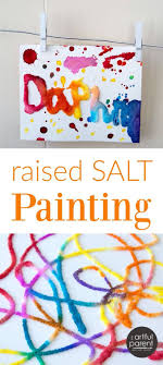 Raised Salt Painting Art Activities For Kids Simple Art Activity Crafts For Kids