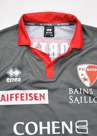 Find many great new & used options and get the best deals for fc sion 2015 2016 home football shirt jersey errea match worn? 2015 16 Fc Sion Zverotic Player Issue Shirt 2xl Football Soccer European Clubs Other European Clubs Classic Shirts Com