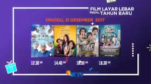 Film terbaru 2019 yang satu ini akan melanjutkan kisah film avengers 4 yang dirilis pada 2018 lalu. Jadwal Film Indonesia Di Film Layar Lebar Spesial Tahun Baru Yang Tayang Di Sctv Pada 31 Desember 2017 Info Artis Musik Dan Televisi