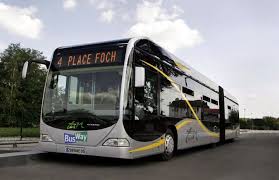 First Bus Way Vehicles Based On Mercedes Benz Citaro G Articulated Bus Now Operating In French City Of Nantes First Bus Bus Service Bus