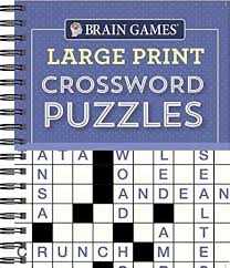 Crossword puzzles are for everyone. Full Download Brain Games Large Print Crossword Puzzles Purple By Editors Of Publications International Ltd Free E Book