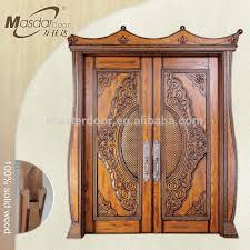 Indian House Front Safety Door Design Solid Wood Double Doors View Front Safety Double Door Design House Front Door Design Door Design