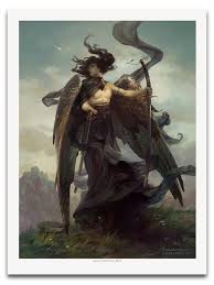 Azazel The Fallen Star Limited Edition Art Character Art Fantasy Art