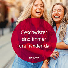 Geschwisterspruche Spruche Fur Bruder Schwester Mydays Magazin