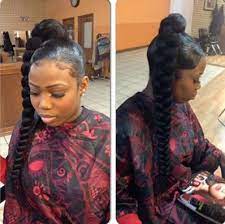 A Lil Ghetto But Very Cute Dookie Braid Hair Styles Ponytail Hairstyles Hair