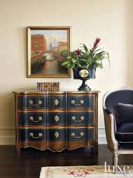 Two Tone French Provincial Buffett Living Room Chest Traditional Living Room Furniture