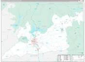 Redding Metro Area, CA Zip Code Map - Premium - MarketMAPS