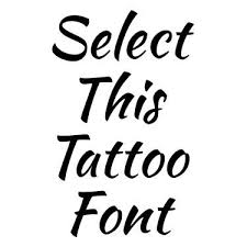 Find and download the right font for your next tattoo. Pin On Tattoo Font