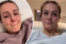 Estefania Wollny wegen extremer Schmerzen in Klinik