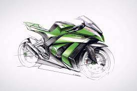 Mewarnai gambar raphael kura kura ninja coloring pages printables. Mcn Rilis Sketsa New Kawasaki Ninja Zx 10r