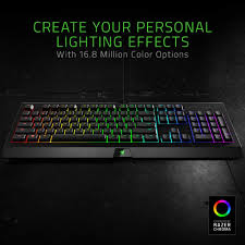 Videos you watch may be added to the tv's watch history and influence tv. Razer Cynosa Chroma Gaming Keyboard Walmart Com Walmart Com