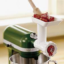 Vintage kitchenaid mixer food chopper/meat grinder attachment great condition. Kitchenaid Stand Mixer Attachment Food Grinder Williams Sonoma