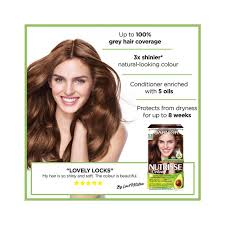 Find great deals on ebay for garnier nutrisse hair colour brown. Garnier Nutrisse Macadamia 5 3 Golden Brown Permanent Hair Dye Ocado