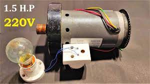 1 5 Hp Dc Motor To 220v Electric Generator At Low Rpm Amazing Idea Diy Youtube Car Alternator Electric Generator Free Energy Generator