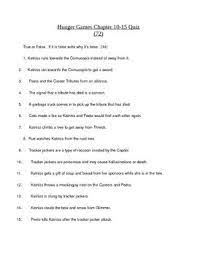 Whether you have a science buff or a harry potter fanatic, look no further than this list of trivia questions and answers for kids of all ages that will be fun for little minds to ponder. This Is A True False Quiz For The Book The Hunger Games This Is For Chapters 10 15 Included In This Quiz Is Also A Table Of Tribut Hunger Games Quiz Chapter