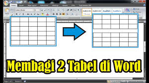 Cara Membagi 2 Lembar Kerja Microsoft Office Word Simple News Video Youtube