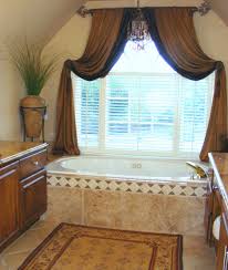 Bedroom suites with open bathrooms are a relatively new idea. Arched Bathroom Window Treatment Ideas Bathroom Ideas