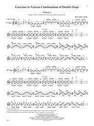 Exercises For The Violin In Various Combinations Of Double