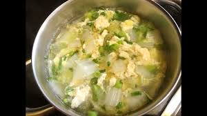 + 261 261 more images. How To Make Easy Chinese Cabbage Soup With Egg Youtube
