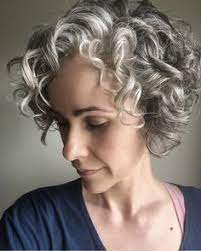 These irresistible short wavy hairstyles will offer you the inspiration you need to style your hair in the best possible way! 94 Grey Curly Hair Ideas Curly Hair Styles Short Hair Styles Hair Styles